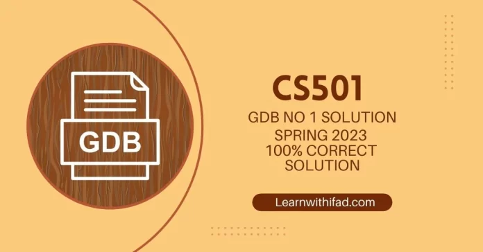 CS501-GDB-Solution