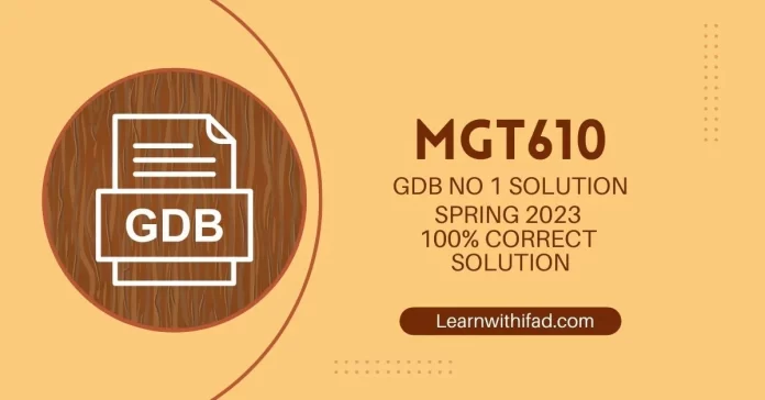 GDB 100% Correct Solution for Business Ethics